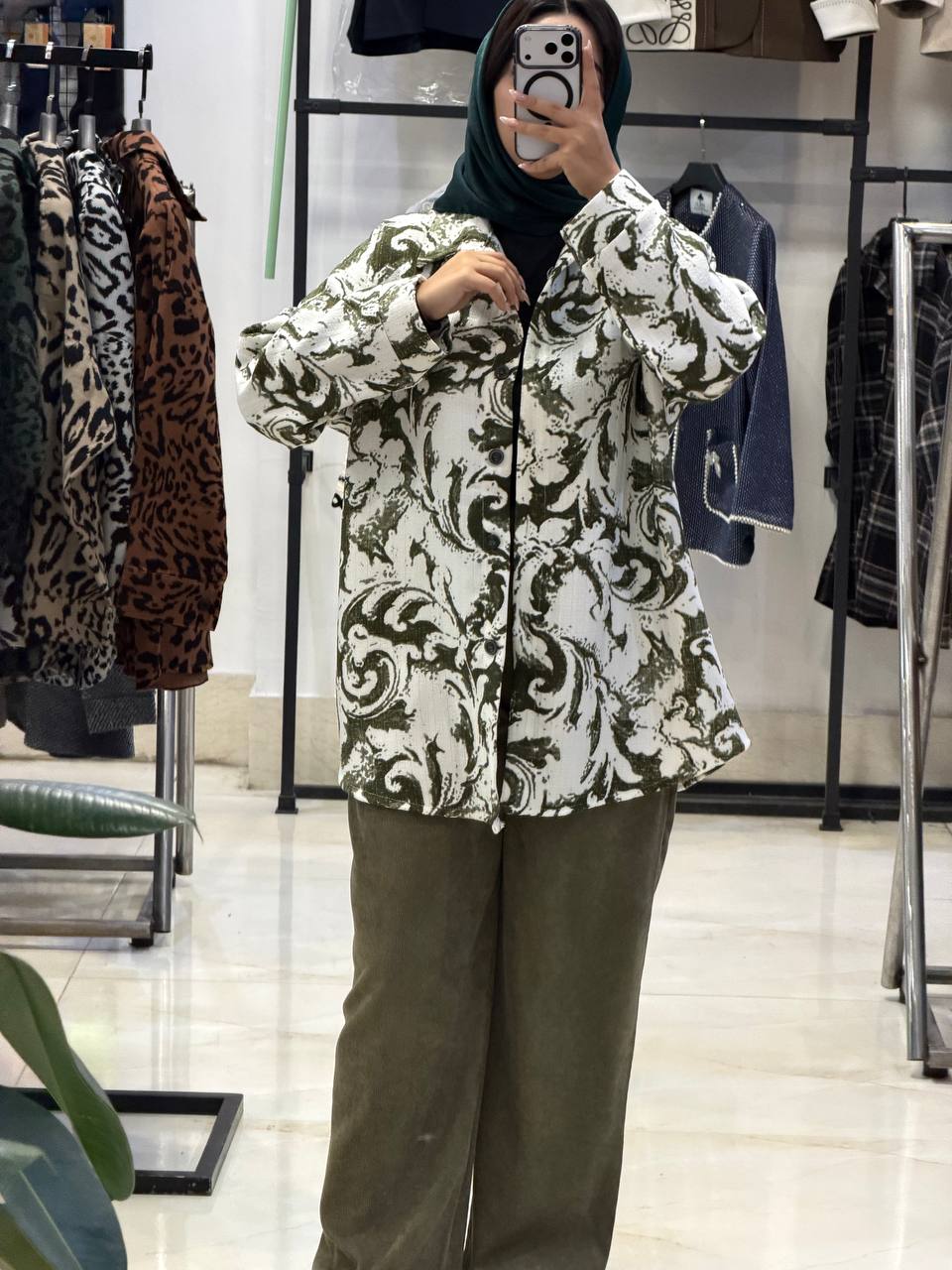 شومیز شلوار روژین